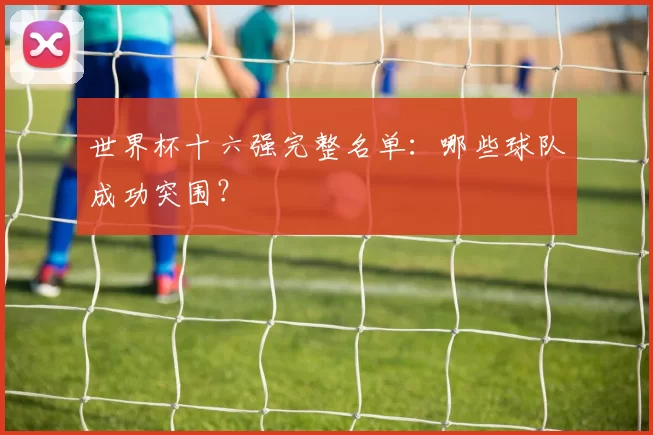 世界杯十六强完整名单:哪些球队成功突围?